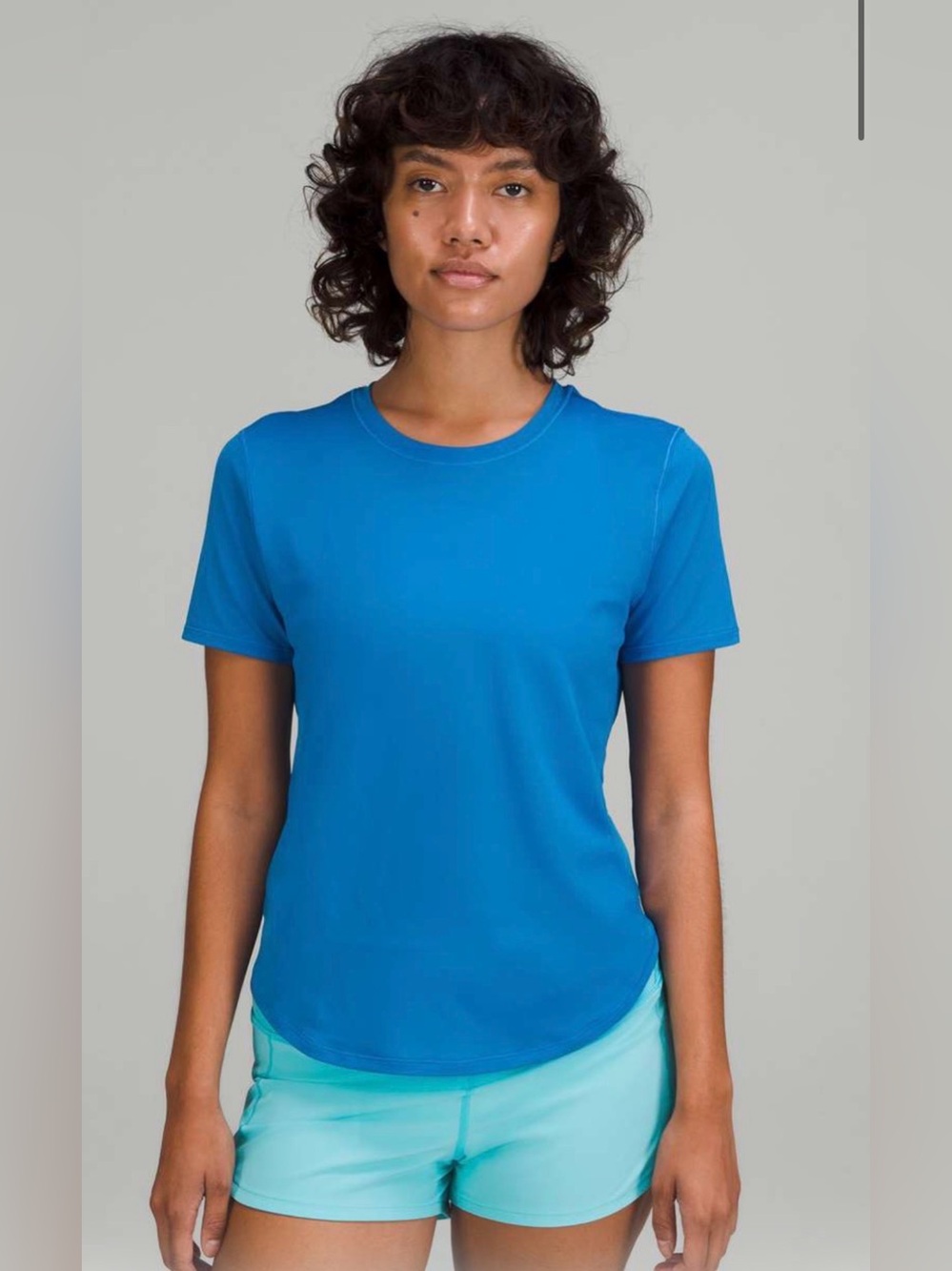 Lululemon High Neck Running & Training Shirt
